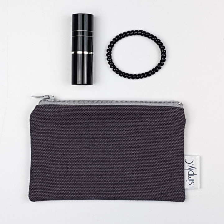 Etui Baumwolle, einfarbig, klein