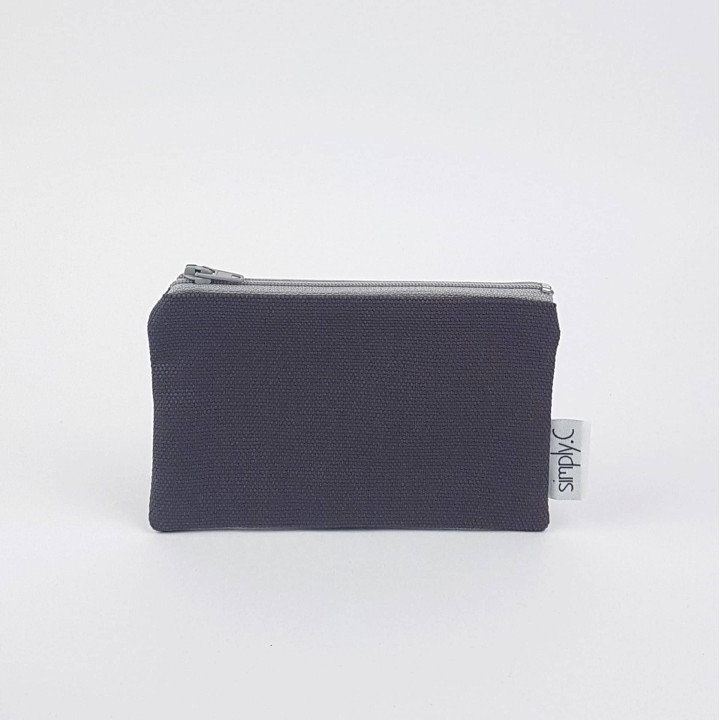 Etui Baumwolle, einfarbig, klein